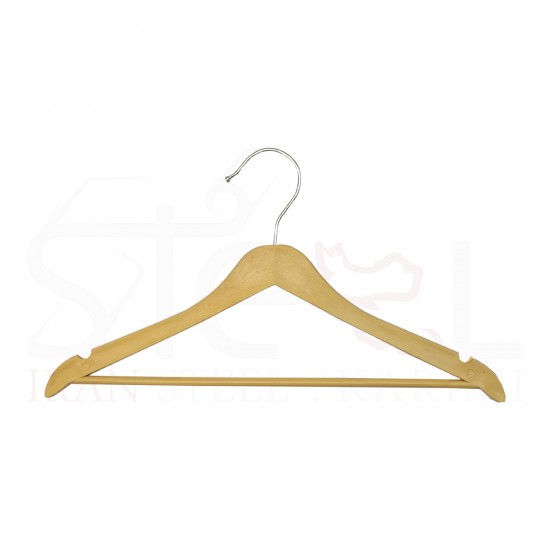 خرید آویز لباس مدل اعلا طرح چوب کد 5016