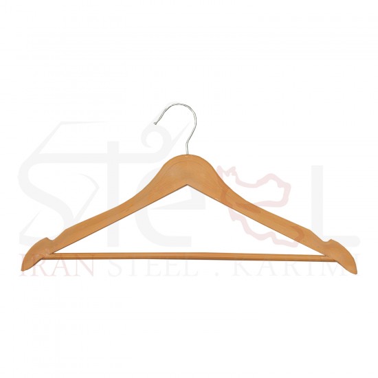 خرید آویز لباس مدل اعلا طرح چوب کد 5018
