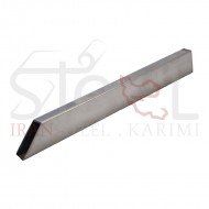 قوطی استیل 20 در 40 نقره ای وارداتی